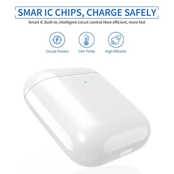 For Airpods Charging Charger case Fast Wireless Charging Box Cover Case Box Replacement For Apple Airpods 1th 2th 605
For Airpods Charging Charger case Fast Wireless Charging Box Cover Case Box Replacement For Apple Airpods 1th 2th 605
