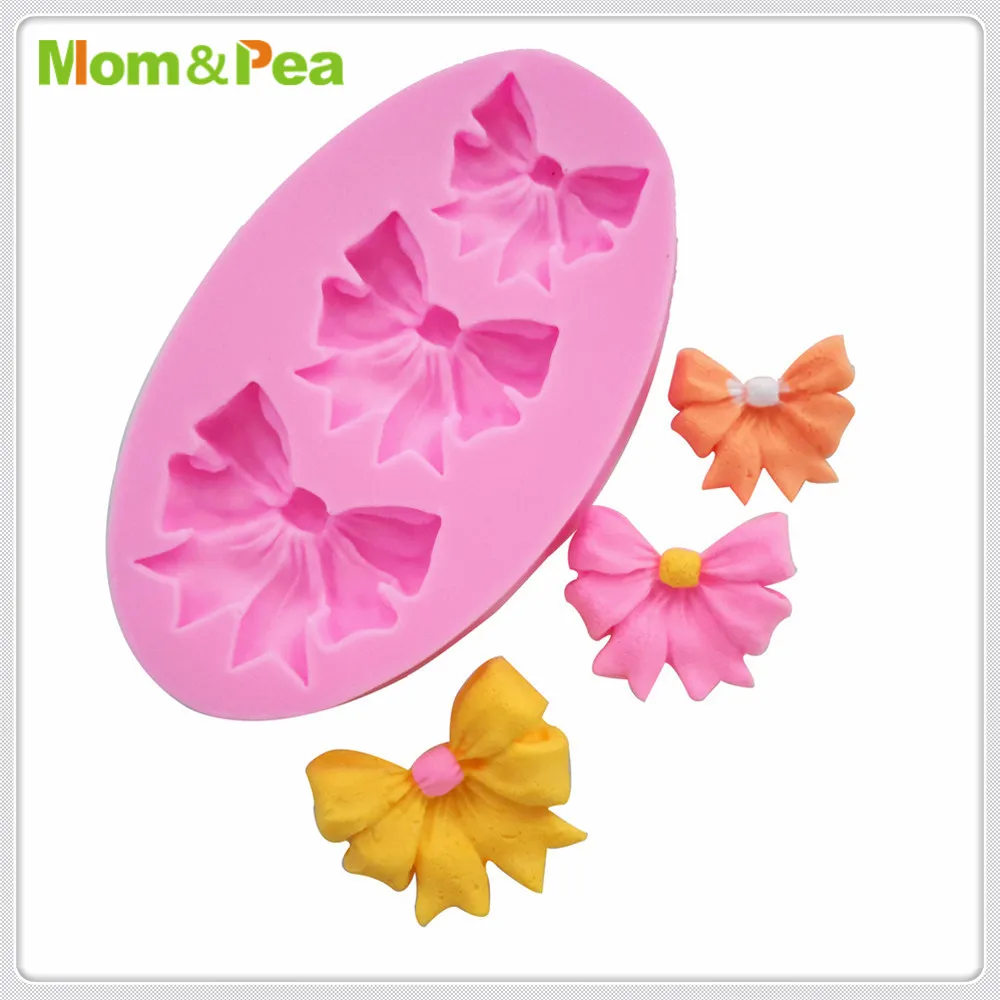 Mom & Pea MPA1854 в форме банта силиконовая форма для украшения торта, 3D форма для помадки, пищевого класса
Mom & Pea MPA1854 в форме банта силиконовая форма для украшения торта, 3D форма для помадки, пищевого класса