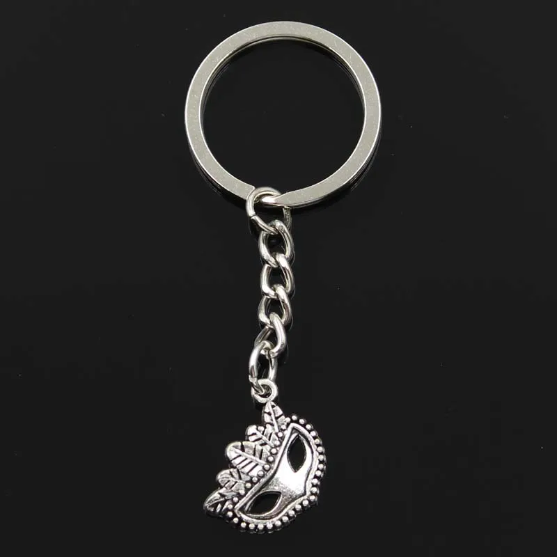 Fashion party mask masquerade mardi gras 19x20mm Pendant 30mm Key Ring Chain Silver Men Car Gift Souvenirs Keychain Dropshipping
Fashion party mask masquerade mardi gras 19x20mm Pendant 30mm Key Ring Chain Silver Men Car Gift Souvenirs Keychain Dropshipping