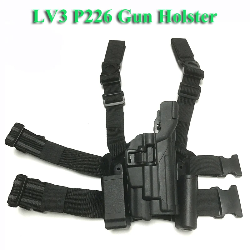 Tactical Pistol Sig P226 Gun Holster With Flashlight Army Military Hunting Shooting Leg Holster Airsoft P226 Thigh Holster
Tactical Pistol Sig P226 Gun Holster With Flashlight Army Military Hunting Shooting Leg Holster Airsoft P226 Thigh Holster