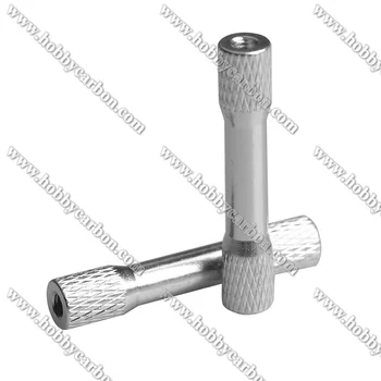 Hot sales 50pcs/lot M3x6.3x30mm Anodised Aluminum knurled step Standoff/spacer
Hot sales 50pcs/lot M3x6.3x30mm Anodised Aluminum knurled step Standoff/spacer
