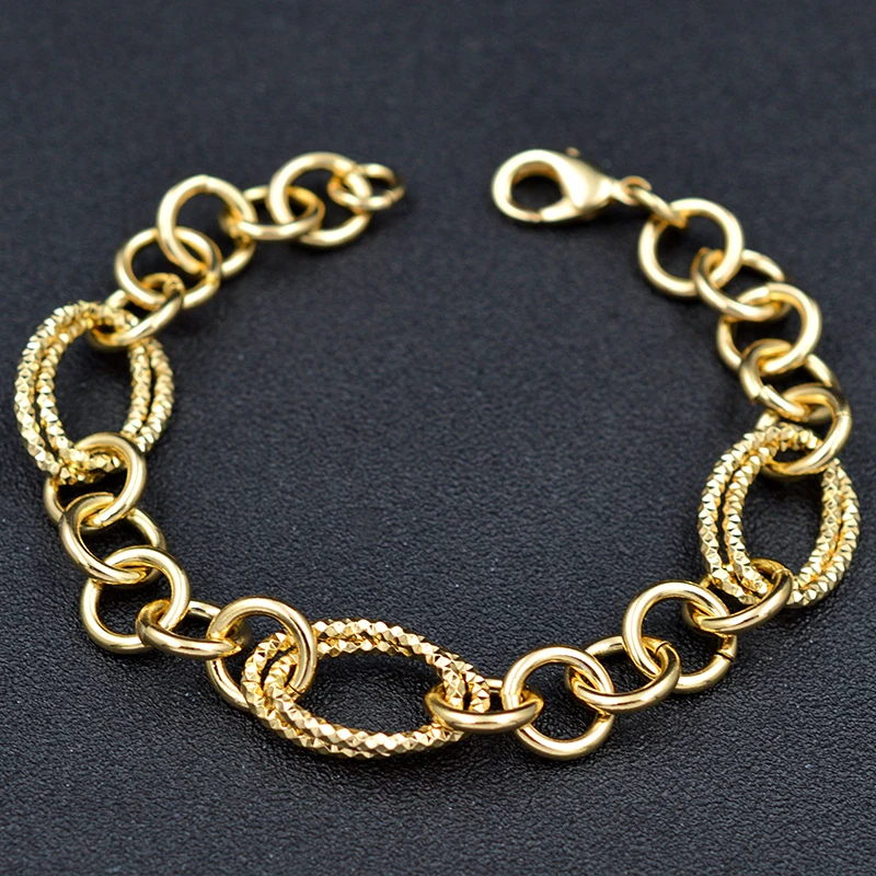 ZEA Dear Jewelry Trendy Jewelry Round Charm Bracelets For Women Link Chains For Party Wedding Engagement Jewelry Bracelets Chain
ZEA Dear Jewelry Trendy Jewelry Round Charm Bracelets For Women Link Chains For Party Wedding Engagement Jewelry Bracelets Chain