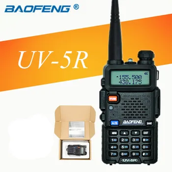 Baofeng uv-5r uv5r walkie talkie uhf vhf dual band cb Dual Display Flashlight 128CH VOX FM Radio Transceiver for Hunting radio
Baofeng uv-5r uv5r walkie talkie uhf vhf dual band cb Dual Display Flashlight 128CH VOX FM Radio Transceiver for Hunting radio