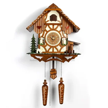 Cuckoo clock, wood clock living room clock musical alarm clock kids room decoration
Cuckoo clock, wood clock living room clock musical alarm clock kids room decoration