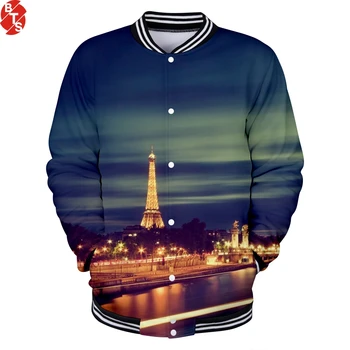 Eiffel Tower Beautiful 3D Printed Baseball Jacket Men/Women Fashion Style Jackets Casual Streetwear Clothes Plus Size 4XL
Eiffel Tower Beautiful 3D Printed Baseball Jacket Men/Women Fashion Style Jackets Casual Streetwear Clothes Plus Size 4XL