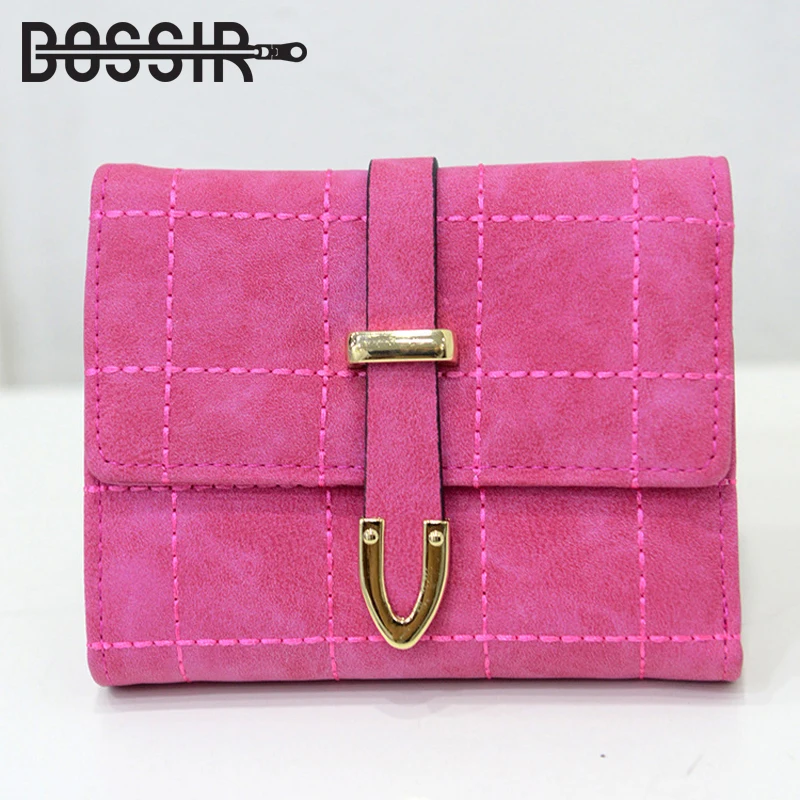 Short Style Fashion Women Wallets Pu Leather Casual Plaid Pattern Purse Female Wallet Black/Dark blue/Pink/Rose/Blue Color
Short Style Fashion Women Wallets Pu Leather Casual Plaid Pattern Purse Female Wallet Black/Dark blue/Pink/Rose/Blue Color