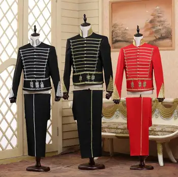Royal vintage men blazer designs masculino homme fashion stage costumes for singers men blazer dance clothes jacket style dress
Royal vintage men blazer designs masculino homme fashion stage costumes for singers men blazer dance clothes jacket style dress