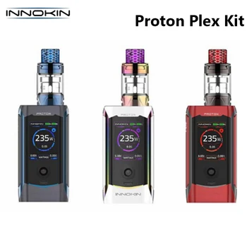 Original Innokin Proton Plex Kit 235W Proton Box Mod with 4ML PLEX Tank Plexus Scion Coil Vaporizer Electronic Cigarette Vape
Original Innokin Proton Plex Kit 235W Proton Box Mod with 4ML PLEX Tank Plexus Scion Coil Vaporizer Electronic Cigarette Vape