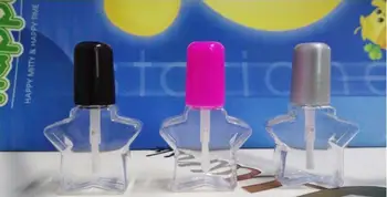 1000pcs 6ml Empty Plastic Nail Polish Bottle with Brush Star Shape DIY Eyelash Cream Blush Container SN996
1000pcs 6ml Empty Plastic Nail Polish Bottle with Brush Star Shape DIY Eyelash Cream Blush Container SN996