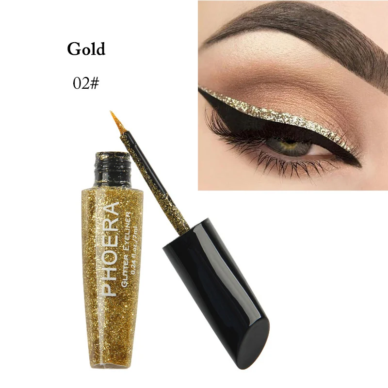 10 Colours Shimmer Liquid Eyeliner Colored Eyeliner Gold Highlighter Eye Cosmetics Shadow Makeup Glitters Contour TSLM1
10 Colours Shimmer Liquid Eyeliner Colored Eyeliner Gold Highlighter Eye Cosmetics Shadow Makeup Glitters Contour TSLM1