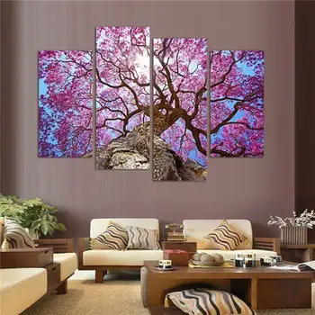 Cherry Blossoms Painting Wall Art Printed On Canvas Wall Pictures For Living Room 4 Pcs/Set With Wood Frame Ready To Hung F/1193
Cherry Blossoms Painting Wall Art Printed On Canvas Wall Pictures For Living Room 4 Pcs/Set With Wood Frame Ready To Hung F/1193