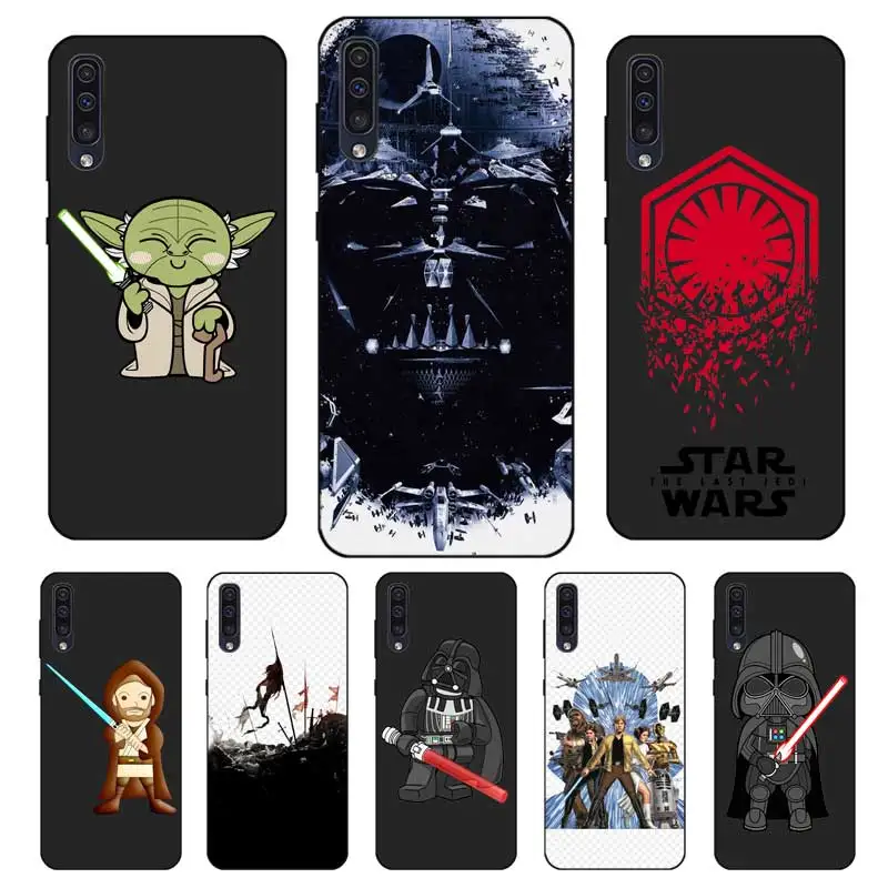 

N415 Stars Wars Black Silicone Case For Samsung Galaxy A2 Core A6 A7 A8 A9 A10 A30 A40 A50 A60 A70 A8S A9S A20E Plus