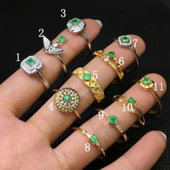 100% 925 sterling silver real Natural green Emerald Rings fine Jewelry gift trendy open wholesale new 3.5*3.5mm jcj3.53.502agml
100% 925 sterling silver real Natural green Emerald Rings fine Jewelry gift trendy open wholesale new 3.5*3.5mm jcj3.53.502agml