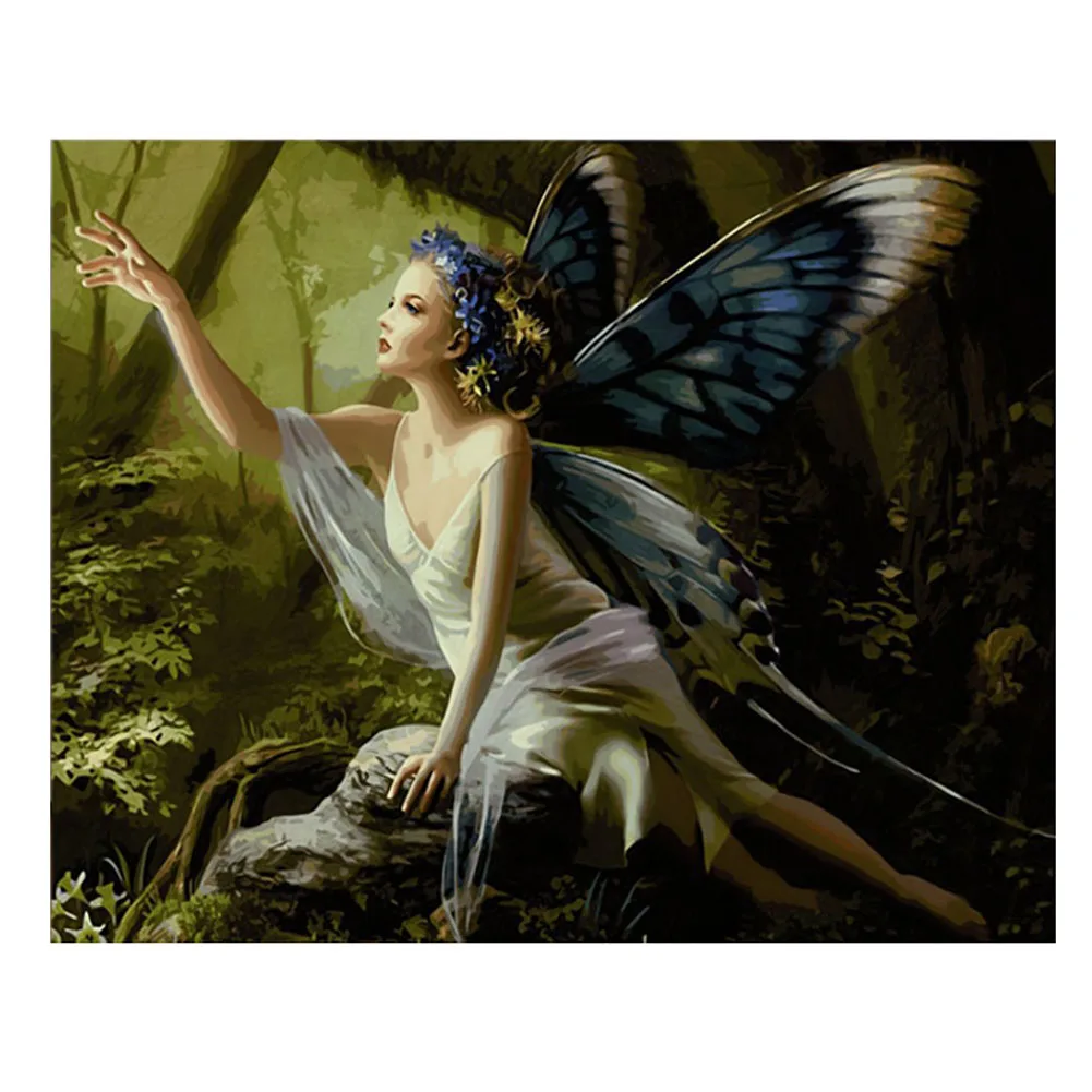 16X20inch Paint By Number Kit DIY Digital Oil Acrylic Painting on Canvas Home Decor, butterfly fairy
16X20inch Paint By Number Kit DIY Digital Oil Acrylic Painting on Canvas Home Decor, butterfly fairy