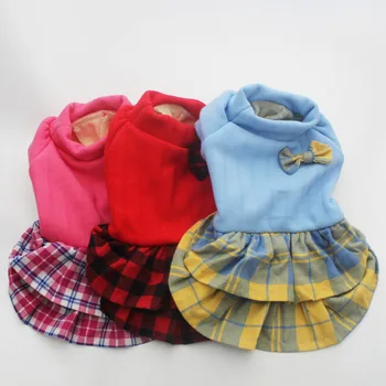 Dog Pet Dress Hoodie Shirt Cat Puppy Shirt Sweater Spring Clothes Plaid&Bow Design 3 Colours 5 Sizes
Dog Pet Dress Hoodie Shirt Cat Puppy Shirt Sweater Spring Clothes Plaid&Bow Design 3 Colours 5 Sizes