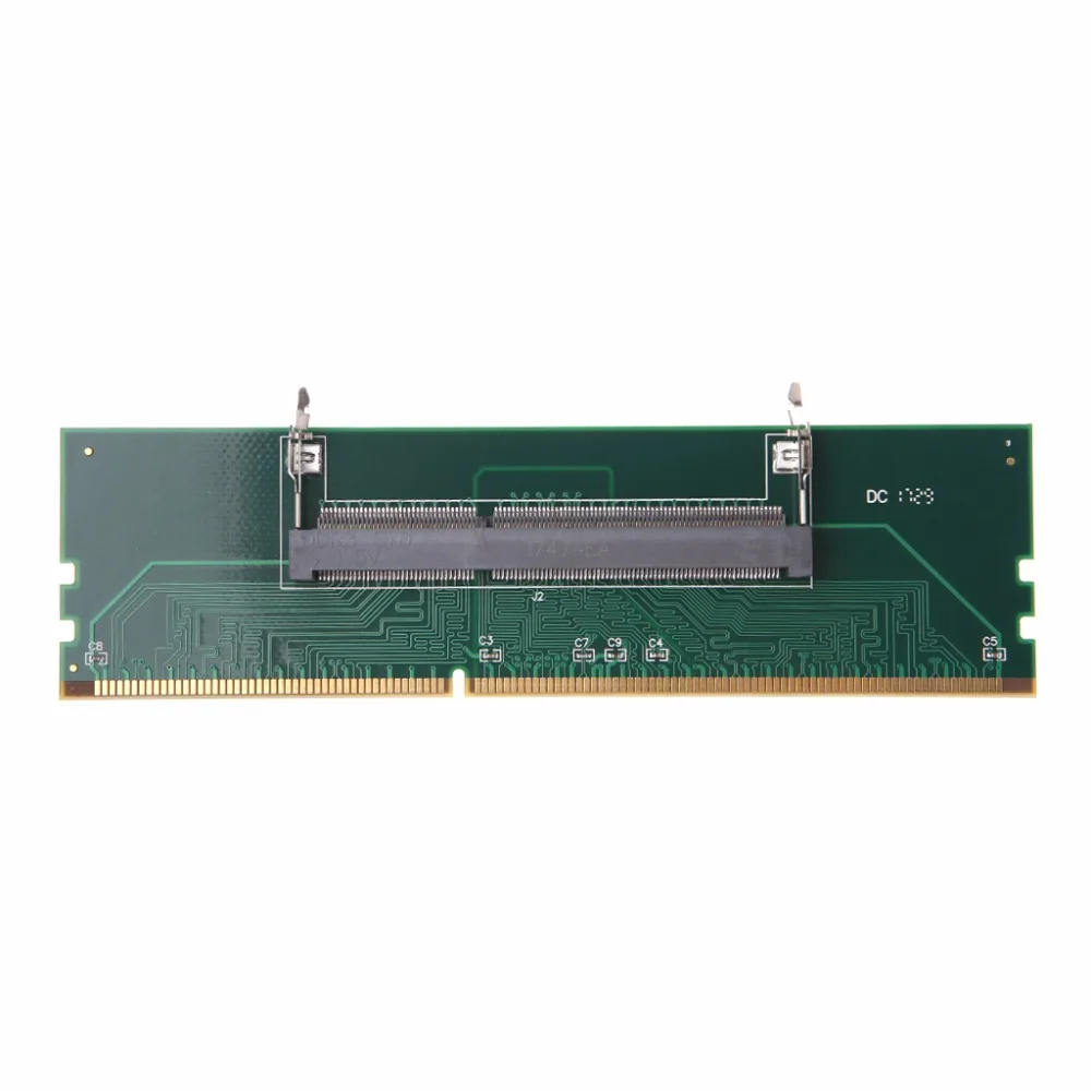 1.5V DDR3 204 Pin Laptop SO-DIMM To Desktop DIMM Memory Adapter Circuit Board HULL23
1.5V DDR3 204 Pin Laptop SO-DIMM To Desktop DIMM Memory Adapter Circuit Board HULL23