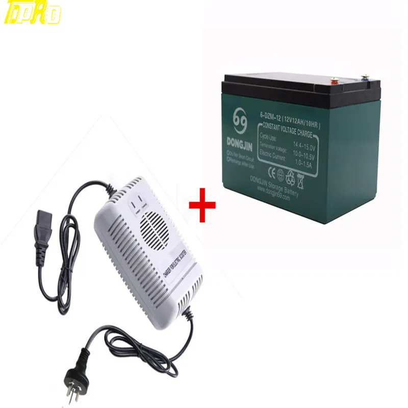 NEW 12V 12Ah 6-DZM-12 Motorcycle Battery + 48V 2.5A Battery Charger UPS APC Scooter Medical Rechargeable Battery
NEW 12V 12Ah 6-DZM-12 Motorcycle Battery + 48V 2.5A Battery Charger UPS APC Scooter Medical Rechargeable Battery