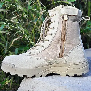 Men Military Boots special forces tactical desert combat boots outdoor working shoes Infantry special boot B160
Men Military Boots special forces tactical desert combat boots outdoor working shoes Infantry special boot B160