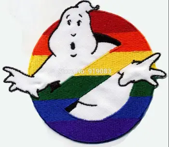 3.2" Rainbow Gay Lessbian Pride Ghostbusters No Ghost Patch TV Movie Applique Costume Embroidered iron on Halloween Cosplay
3.2" Rainbow Gay Lessbian Pride Ghostbusters No Ghost Patch TV Movie Applique Costume Embroidered iron on Halloween Cosplay