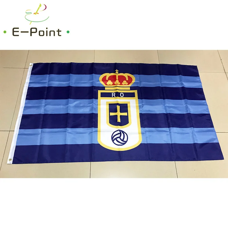 Flag of Real Oviedo 3ft*5ft (90*150cm) Size Christmas Decorations for Home Flag Banner Gifts 
Flag of Real Oviedo 3ft*5ft (90*150cm) Size Christmas Decorations for Home Flag Banner Gifts
