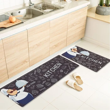PVC Leather Durable Chef Kitchen Rug Floor Mat Non-Slip Waterproof Washable Carpet Comfortable Slow Rebound Hallway Area Rug 
PVC Leather Durable Chef Kitchen Rug Floor Mat Non-Slip Waterproof Washable Carpet Comfortable Slow Rebound Hallway Area Rug