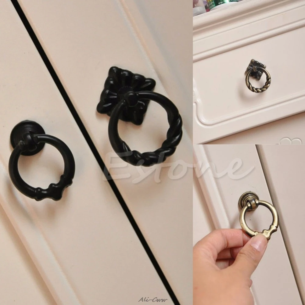 1 SET Vintage Cabinet Knobs Drawer Dresser Door Bin Cupboard Drop Ring Pulls Handle
1 SET Vintage Cabinet Knobs Drawer Dresser Door Bin Cupboard Drop Ring Pulls Handle