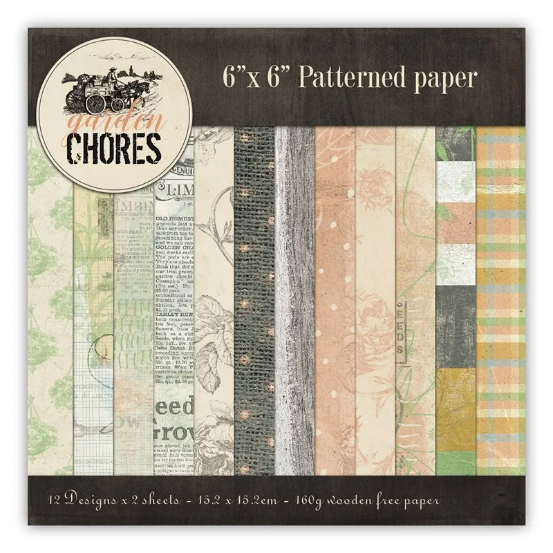 12 Sheets Garden Chores Scrapbooking Pads Paper Origami Art Background Paper Card Making DIY Paper Craft
12 Sheets Garden Chores Scrapbooking Pads Paper Origami Art Background Paper Card Making DIY Paper Craft