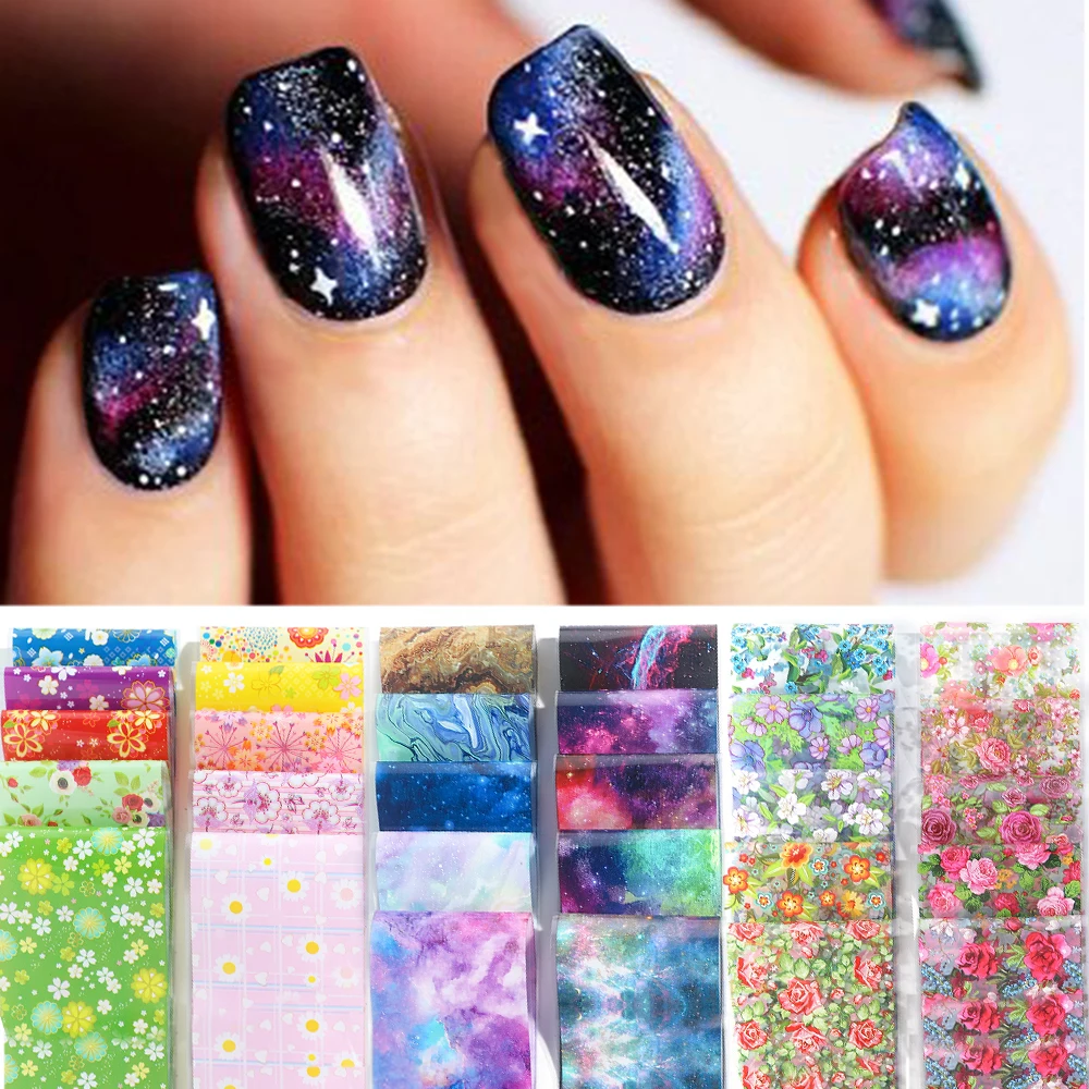 Holographic Starry Nail Foil Set White Lace Flower Color Gradient Manicure Nail Art Transfer Sticker Foil Decoration Decal SA798
Holographic Starry Nail Foil Set White Lace Flower Color Gradient Manicure Nail Art Transfer Sticker Foil Decoration Decal SA798