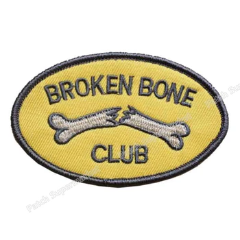 BROKEN BONE CLUB MOTORCYCLE BIKER JACKET PATCH Iron Sew On Embroidered Fashion Clothing Badge Applique
BROKEN BONE CLUB MOTORCYCLE BIKER JACKET PATCH Iron Sew On Embroidered Fashion Clothing Badge Applique