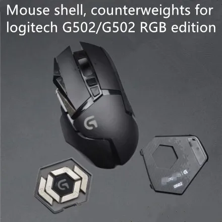 Original mouse accessories for Logitech G502/G502 RGB edition mouse shell mouse counterweight mouse feet
Original mouse accessories for Logitech G502/G502 RGB edition mouse shell mouse counterweight mouse feet