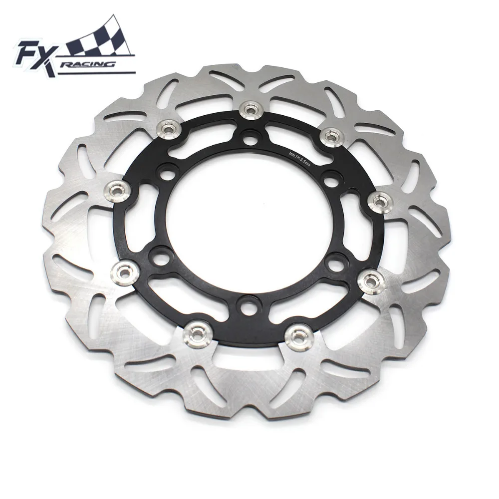 FX Motorcycle 280mm Floating Front Brake Disc Rotor For Honda CBR150R 2000-2003 Aluminum+Stainless Steel Accessories | Автомобили и
