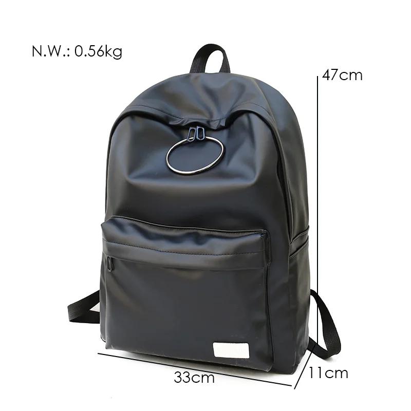 MENGHUO 2018 PU Leather Backpack Women Rose Men Embroidery Backpacks Unisex Couple Travel Bags Students Book Rucksack Mochilas (5)