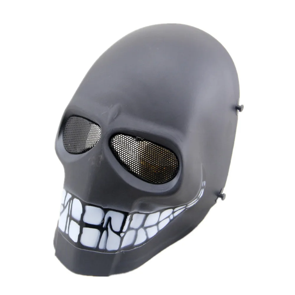 tactical skull face mask military CS skull mask field protective Halloween mask dance movie props for hunting paintball (11)