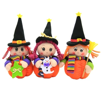 HBB 1PC Halloween Stand Witch Pumpkin Doll Home Party Ornament Atmosphere Props Tabletop Baby Children Kids Toys Gifts Doll
HBB 1PC Halloween Stand Witch Pumpkin Doll Home Party Ornament Atmosphere Props Tabletop Baby Children Kids Toys Gifts Doll