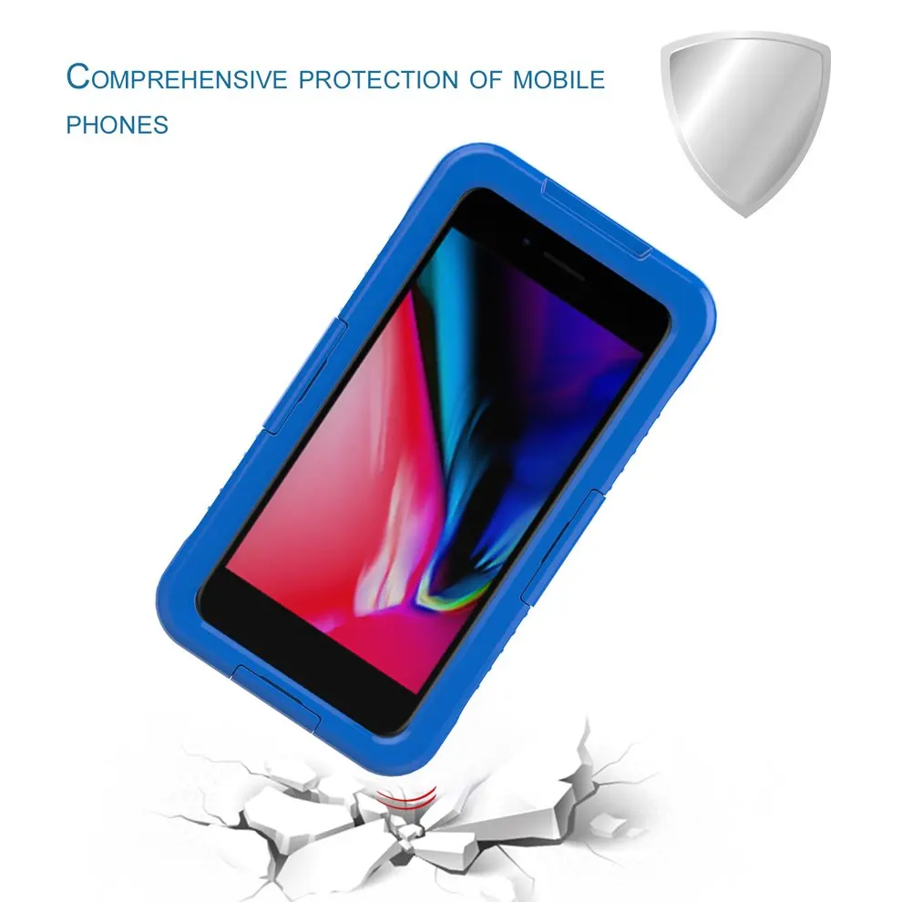 Lightweight Smartphone Case Cover Waterproof Shockproof Soft Silicone Blue Full Protective Case Cover for iPhone 6/6s Plus
Lightweight Smartphone Case Cover Waterproof Shockproof Soft Silicone Blue Full Protective Case Cover for iPhone 6/6s Plus