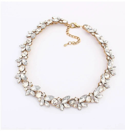F&U 2015 New Statement Necklace Pearl Crystal Choker Collar Statement Necklace for Women Jewelry Necklaces & Pendants #N182
F&U 2015 New Statement Necklace Pearl Crystal Choker Collar Statement Necklace for Women Jewelry Necklaces & Pendants #N182
