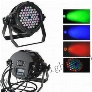 Сцсветильник водонепроницаемый 54x3 Вт RGB 3 в 1 Par Can светильник с управлением DMX |