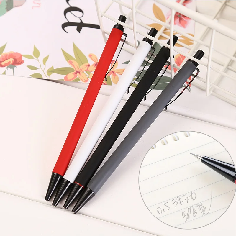 0.5 mm Colored Metal Mechanical Pencil Replaceable Refills Kawaii Automatic Pencils for Writing Drawing Students School Supplies
0.5 mm Colored Metal Mechanical Pencil Replaceable Refills Kawaii Automatic Pencils for Writing Drawing Students School Supplies