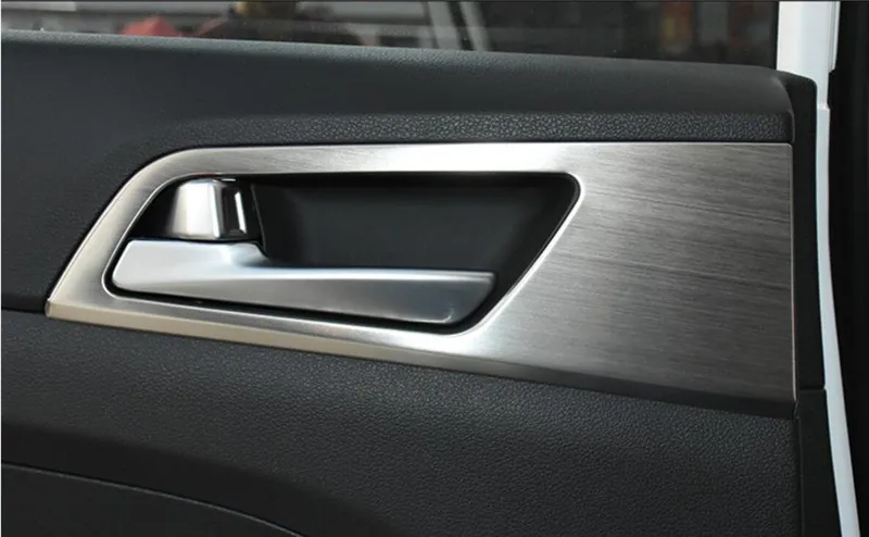 FOR HYUNDAI TUCSON TL 2016 2017 2018 STAINLESS STEEL INNER DOOR HANDLE COVER BEZEL GARNISH TRIM INSIDE FRAME BOWL CATCH 4PCS/SET
FOR HYUNDAI TUCSON TL 2016 2017 2018 STAINLESS STEEL INNER DOOR HANDLE COVER BEZEL GARNISH TRIM INSIDE FRAME BOWL CATCH 4PCS/SET