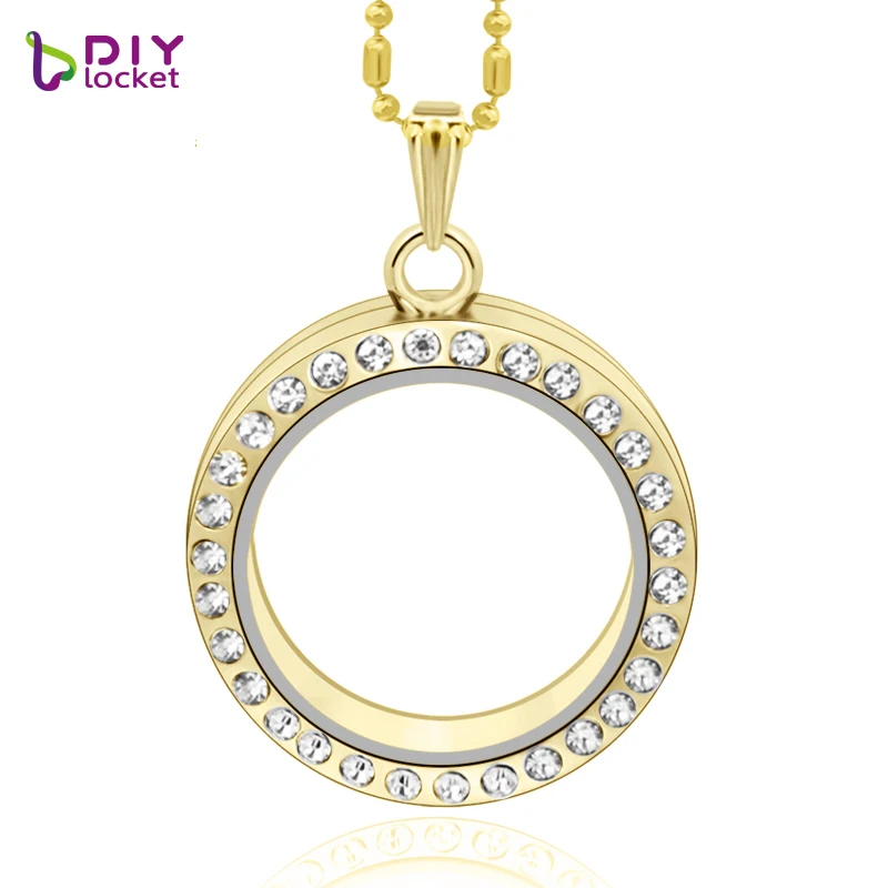 30mm diylocket Gold Round magnetic glass lockets jewellery for floating charms 5pcs/lot (chains included for free)LSFL01-2*5
30mm diylocket Gold Round magnetic glass lockets jewellery for floating charms 5pcs/lot (chains included for free)LSFL01-2*5