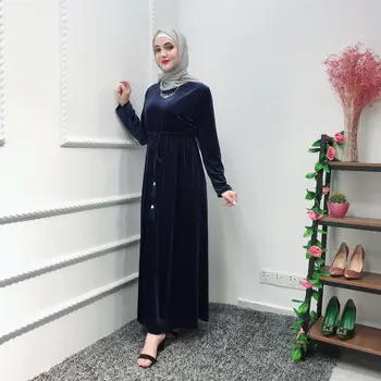 Fashion Velour Muslim Dresses and Abaya for Women Ramadan Clothing bangladesh Robe marocaine caftan with Tassel
Fashion Velour Muslim Dresses and Abaya for Women Ramadan Clothing bangladesh Robe marocaine caftan with Tassel