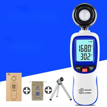 Digital light meter high-precision illumination meter metering lumen photometric brightness light intensity tester
Digital light meter high-precision illumination meter metering lumen photometric brightness light intensity tester