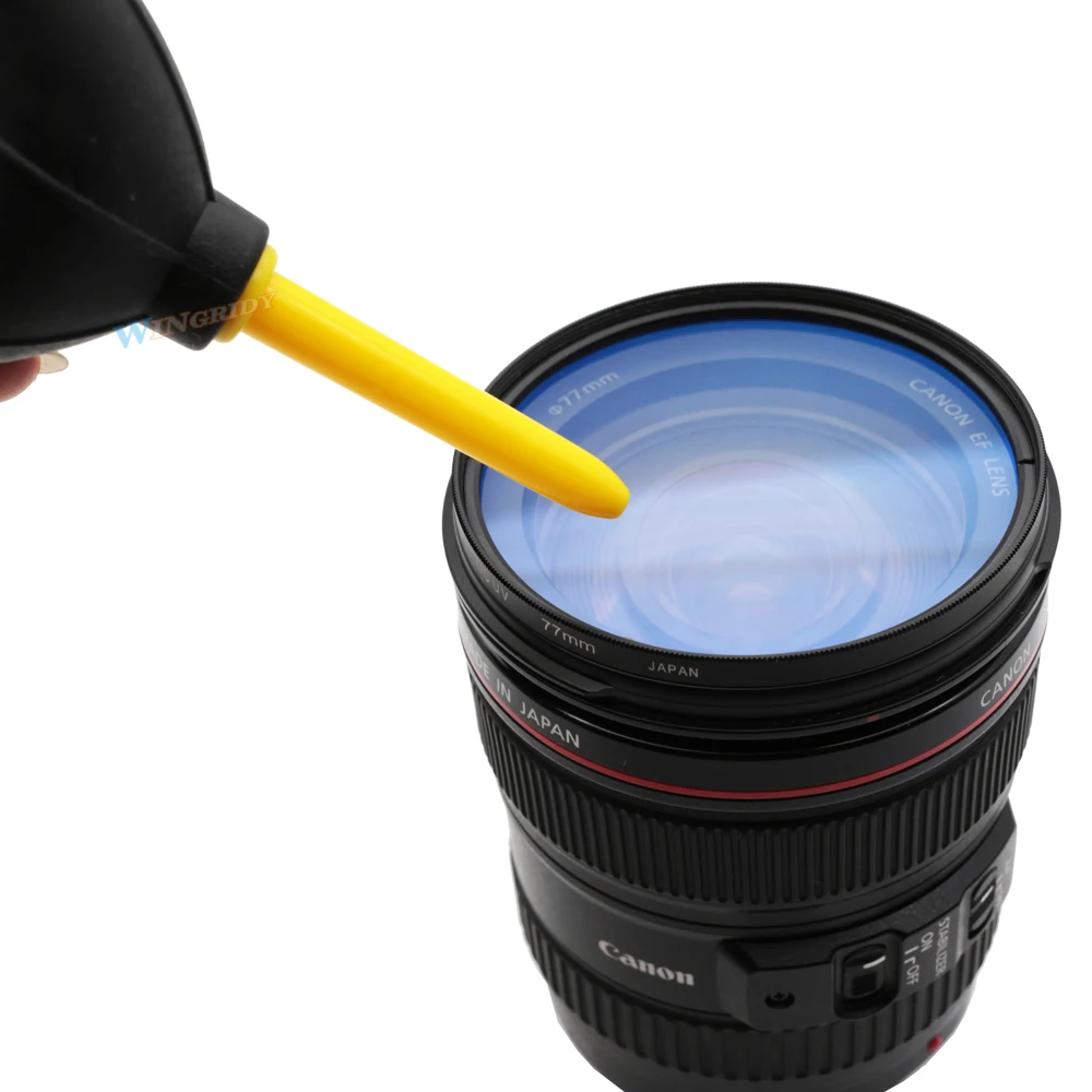 WINGRIDY Air Blower Dust Blower Cleaner Rubber Pump Dust Cleaner DSLR Lens Cleaning Tool For SLR Camera Binocular Lens CCD