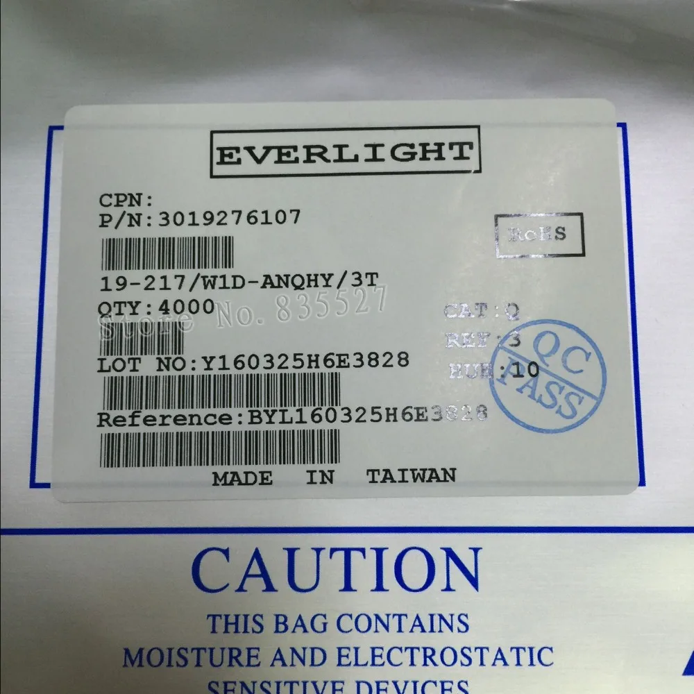 100PCS/LOT ( Make EVER LIGHT ) 1608 0603 white SMD LED lamp beads bright LED light emitting diode
100PCS/LOT ( Make EVER LIGHT ) 1608 0603 white SMD LED lamp beads bright LED light emitting diode