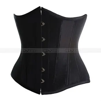 Black Satin Waist Cincher Underbust Corset Sexy Boned Body Shaper S M L XL 2XL 3XL 4XL 5XL 6XL
Black Satin Waist Cincher Underbust Corset Sexy Boned Body Shaper S M L XL 2XL 3XL 4XL 5XL 6XL