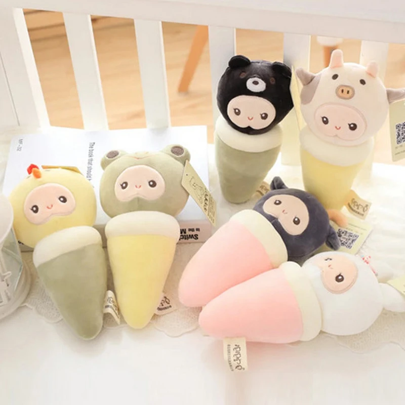 1pc 25cm Ice Cream Plush Toys Cone Baby Doll Sheep Bear Rabbit Frog Pig Chicken Children Room Decoration Toy Child Sleeping Toys
1pc 25cm Ice Cream Plush Toys Cone Baby Doll Sheep Bear Rabbit Frog Pig Chicken Children Room Decoration Toy Child Sleeping Toys