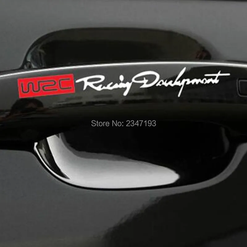 4/sets Newest WRC Car Styling Door Handle Stickers for BMW M6 X1 X3 X5 X6 M6 X1 X3 X5 X6 E46 E39 E90 E36 E60 E34 E30 F30 F10
4/sets Newest WRC Car Styling Door Handle Stickers for BMW M6 X1 X3 X5 X6 M6 X1 X3 X5 X6 E46 E39 E90 E36 E60 E34 E30 F30 F10