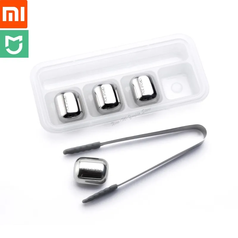 Xiaomi Mijia Circle Joy Ice Cube 304 Stainless Steel Washable Long-term Use Ice maker For Wine Corks Fruit Juice
Xiaomi Mijia Circle Joy Ice Cube 304 Stainless Steel Washable Long-term Use Ice maker For Wine Corks Fruit Juice