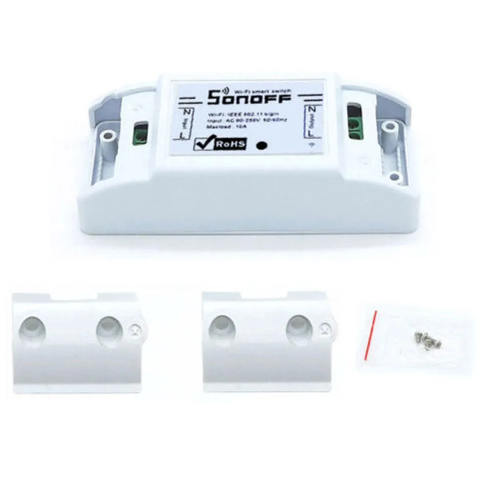 Sonoff Wireless Wifi Smart Switch APP Control Home Automation Module Timer Smart Switch
Sonoff Wireless Wifi Smart Switch APP Control Home Automation Module Timer Smart Switch
