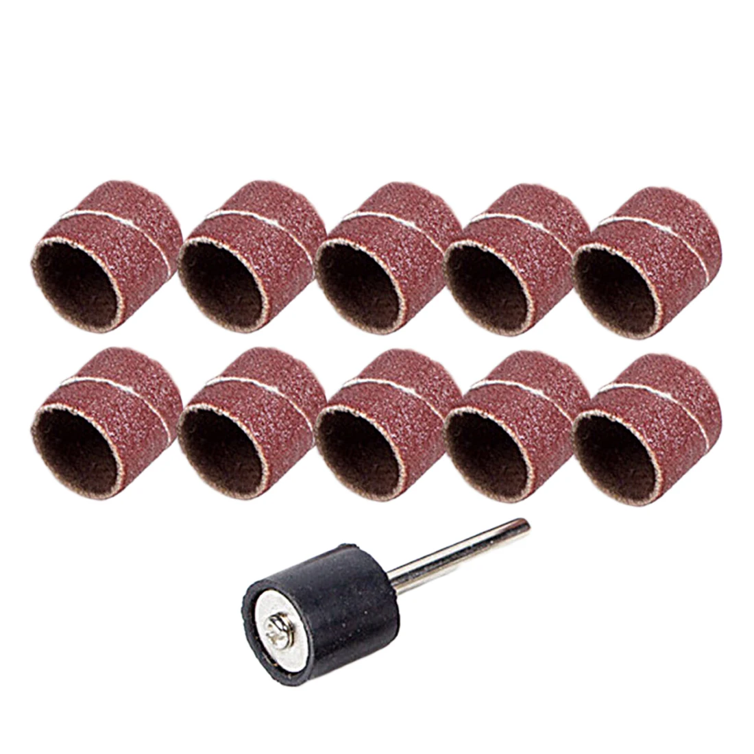 10Pcs Dremel Accessories Grit 80# Sanding Bands +3.17mm Sander Drum Mandrel Rotary Tool Nail Drill Bits Electrical Tools
10Pcs Dremel Accessories Grit 80# Sanding Bands +3.17mm Sander Drum Mandrel Rotary Tool Nail Drill Bits Electrical Tools